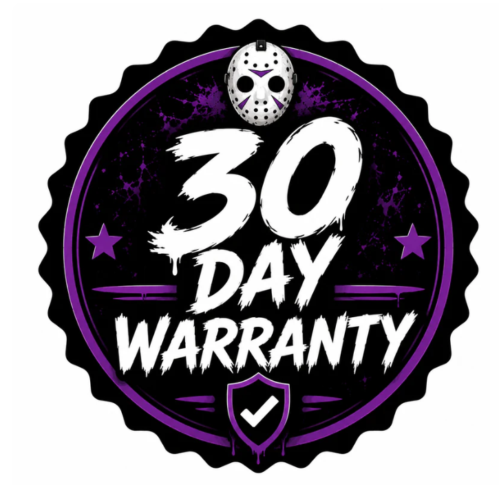 30 Days Warranty